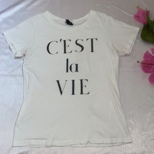 C’ eat la Vie top woman small